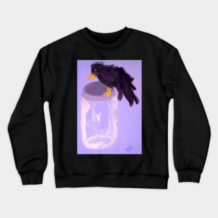 Crow Bird Crewneck Sweatshirt